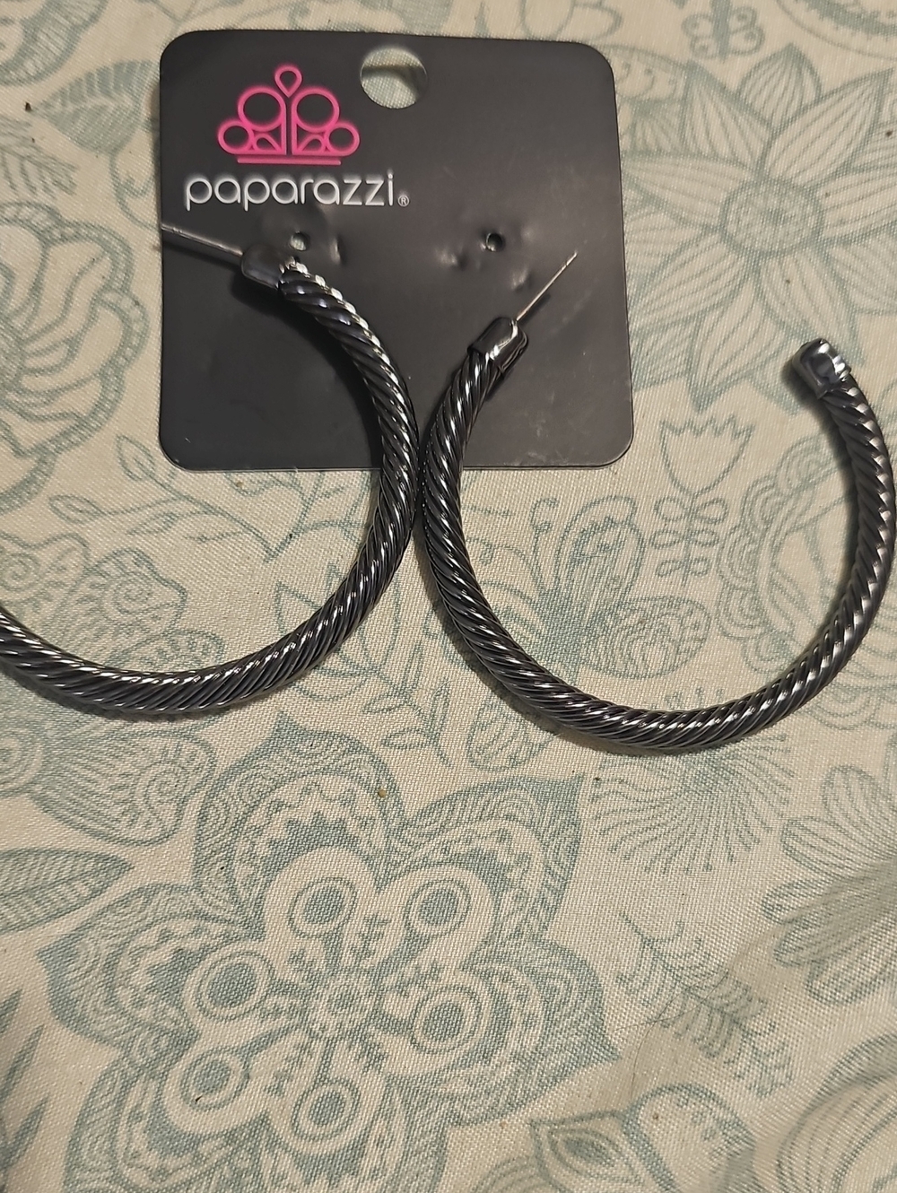 Hoop Earrings on Card